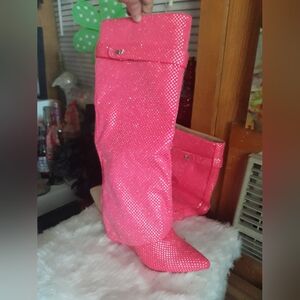 Azalea Wang knee high boots